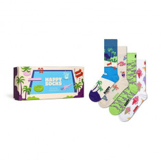 Happy Socks sosete Gift Box Pool Party 4-pack
