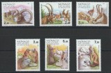 C4588 - Monaco 1986 - Fauna 6v. neuzat,perfecta stare, Nestampilat