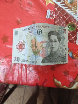 Vand bancnota 20 lei foto