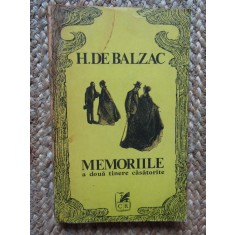 Honore de Balzac - Memoriile a doua tinere casatorite