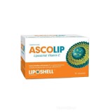 Vitamina C Lipozomala Ascolip 1000 miligrame 30 plicuri Liposhell, Paradisul Verde