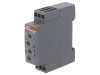 Timer electronic pentru șină DIN, 0,05s-100h, SPDT, 24-240VAC/24-48VDC