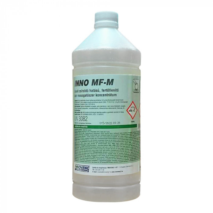 Innofluid MF-M concentrat lichid de spalat vase dezinfectant, fara clor 1000 ml