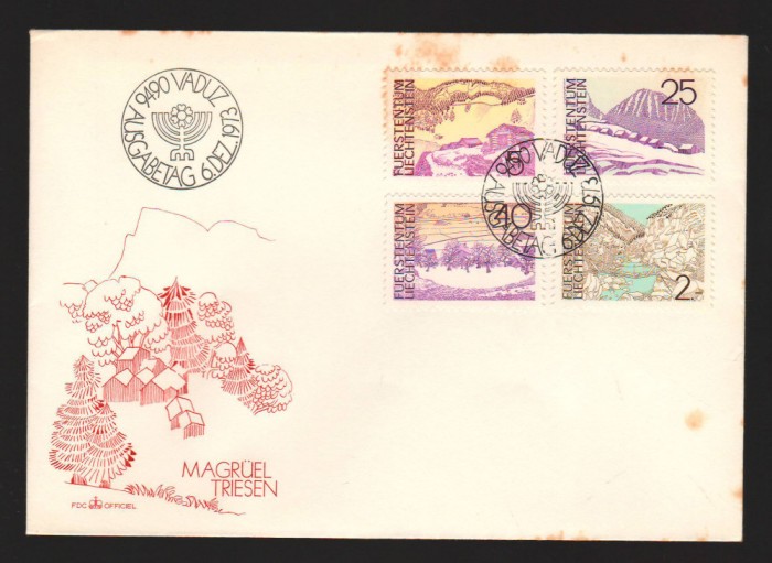 CPIB17020 INTREG POSTAL - MAGRUEL TREISEN, LIECHTENSTEIN