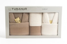 Set Cadou Luxury , 2 Halate + 2 Prosoape Asortate cu Sapun Inclus foto