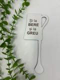 Props in forma de halba de bere,din MDF
