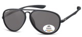 Cumpara ieftin Ochelari de soare barbati Montana Eyewear MP29 polarizati, negri, lentile smoke, protectie UV, rame metalice, 56-14-140