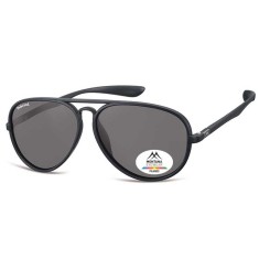 Ochelari de soare polarizati barbati Montana Eyewear MP29, black, smoke lenses