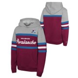 Colorado Avalanche hanorac cu glugă pentru copii Head Coach Hoody - Dětsk&eacute; M (9 - 11 let)
