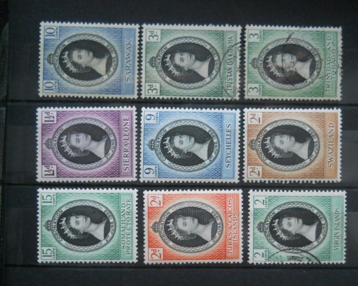 CV1 1953 COLONII BRITANICE