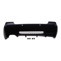 Set bara spate BMW Seria 3 (E92/93) COUPE/CABRIO, 09.2006-12.2013, cu gauri senzori parcare; grunduit, de vopsit; type M3; cu grila inferiorae; cu ie
