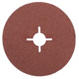 Disc abraziv din fibra Graphite 125 mm K120 pentru metal si inox, set 3 buc