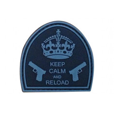 Patch &quot;KEEP CALM AND RELOAD&quot; 3D [GFC TACTICAL]