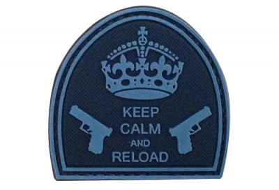 Patch &amp;quot;KEEP CALM AND RELOAD&amp;quot; 3D [GFC TACTICAL] foto