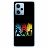 Husa compatibila cu Xiaomi Redmi Note 12 Pro 5G Silicon Gel Tpu Model Demon Slayer Team