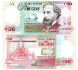 Uruguay 50 Pesos 2021 P-102b Polimer UNC