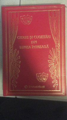 Citate si Cugetari din Lumea Intreaga - Lydia Ciuca / Constantin Ionescu VOL II foto