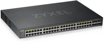 SWITCH PoE ZYXEL, port Gigabit x 48, SFP SFP x 2, managed, rackabil, &amp;quot;GS190048HPV2-EU0101F&amp;quot; (timbru verde 2 lei) foto