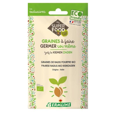 Ridiche Purpurie pentru Germinat Bio Germline 100gr foto