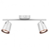 LAMPA LED MONTAJ PERETE 2X6W 4000K ALB NEUTRU - ALB