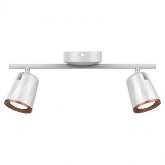 LAMPA LED MONTAJ PERETE 2X6W 4000K ALB NEUTRU - ALB foto