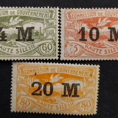 Germania,Silezia superioara,1922,MH