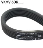 SKF VKMV 6DK1195 Curea transmisie cu caneluri