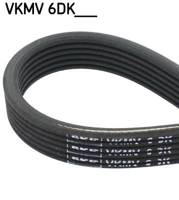 SKF VKMV 6DK1195 Curea transmisie cu caneluri foto