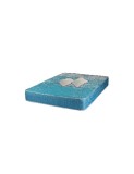 Set Saltea ortopedica cu spuma poliuretanica, Memory Foam 5 cm Paris, 160x200x23cm, fermitate tare, sistem de aerisire perimetral Saltex plus 2 perne, Cu Memory Foam, 160x200