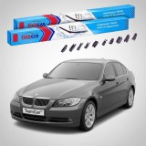 Cumpara ieftin Ștergătoare BMW Seria 3 (E90) Sedan 2005-2009 | Set Față Flat Premium &ndash; TeamCar&reg;