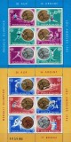 ROMANIA 1984 - Jocuri olimpice, medalii olimpice /set complet blocuri MNH, Nestampilat