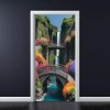 Folie imprimata color pentru decor Usa, dimensiune 200 x 90cm, model: AVX-DR26, AVEX