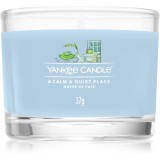 Yankee Candle A Calm &amp; Quiet Place lum&acirc;nare votiv I. Signature 37 g