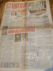 mondial gazeta familiei 9 februarie 1947-orasul galati si ku-klux-klan,joe louis foto