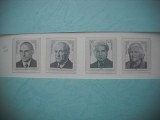 HOPCT TIMBRE MNH GERMANIA-DDR/RDG-1192 PERSONALITATI -4 VAL-1987, Nestampilat