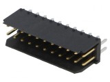 Soclu cablu-placă tată Dubox 2,54mm 22 PIN aurit