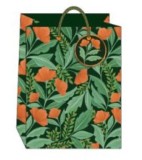 Punga de cadou - Green Foliage Med Portrait | The Art File