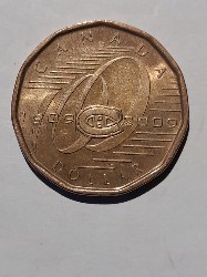 Canada 1 dollar 2009 foto