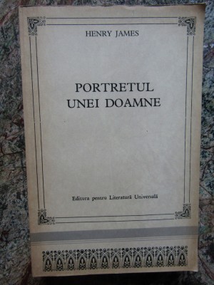 Henry James - Portretul unei doamne foto