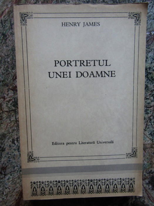 Henry James - Portretul unei doamne