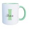 Cana maner verde personalizata prenume Ioan, INOVATIX&reg;. 330ml