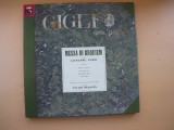 VERDI - MESSA DI REQUIEM ( GIGLI, CANIGLIA, PINZA) - 2 discuri, EMI, VINIL, Opera, emi records