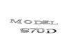 Insigna Tesla Model S Originala 2018 - Sigla Emblema Logo Tesla Model S - Piese Auto Tesla Second Hand