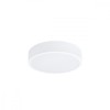 Lustră De Tavan Onyx Alb Din Aluminiu Cu 1 Bec Rotund Minimalist De Interior