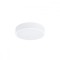 Lustră De Tavan Onyx Alb Din Aluminiu Cu 1 Bec Rotund Minimalist De Interior