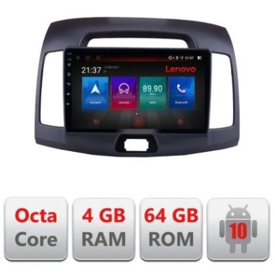 Navigatie HHyundai Elantra 2009 E-2009 Octa Core cu Android Radio Bluetooth Internet GPS WIFI DSP 4+64GB 4G CarStore Technology foto