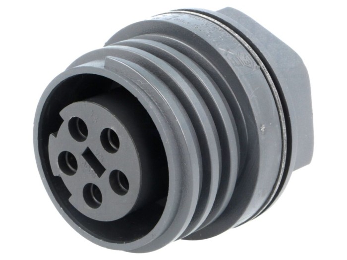 Conector circular mamă 5 pini, IP68
