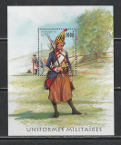 Guinea 1997 - Uniforme ale Infanteriei Prusace - S/S 1v MNH, Nestampilat