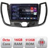 Navigatie Ford Kuga C-MAX 2010-2019 Android radio gps internet 8 core QLED 2K 16+512 360 Edotec CarStore Technology