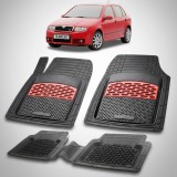 Cumpara ieftin Covorase Skoda Fabia I Compatibile 2004-2007 | Red
